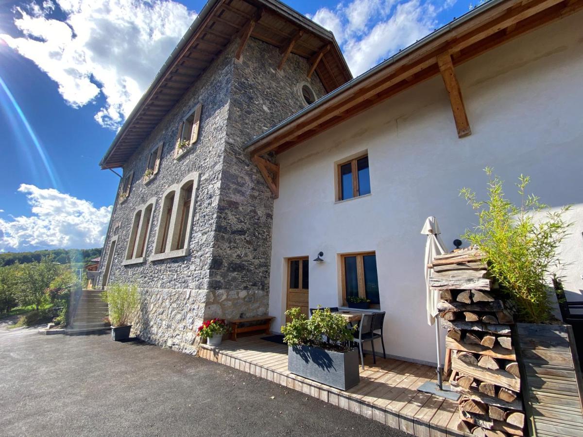 Apartmán Ancienne Ecole Du Mont Servoz Exteriér fotografie